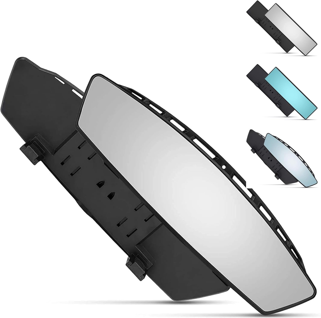 Verivue Universal Panoramic 12-Inch Rear View Mirror.