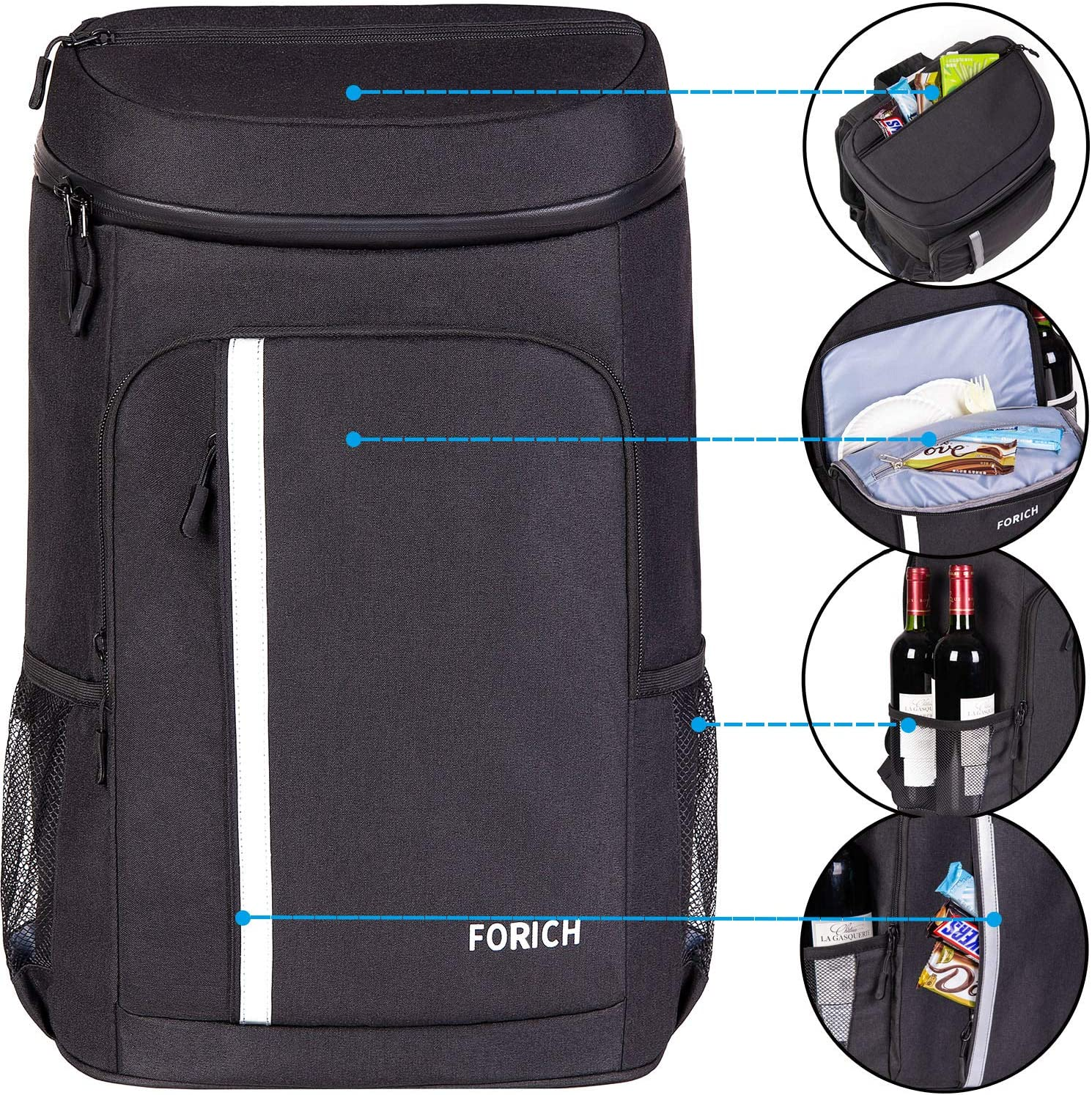 Leakproof Insulated Waterproof Backpack Cooler Bag
