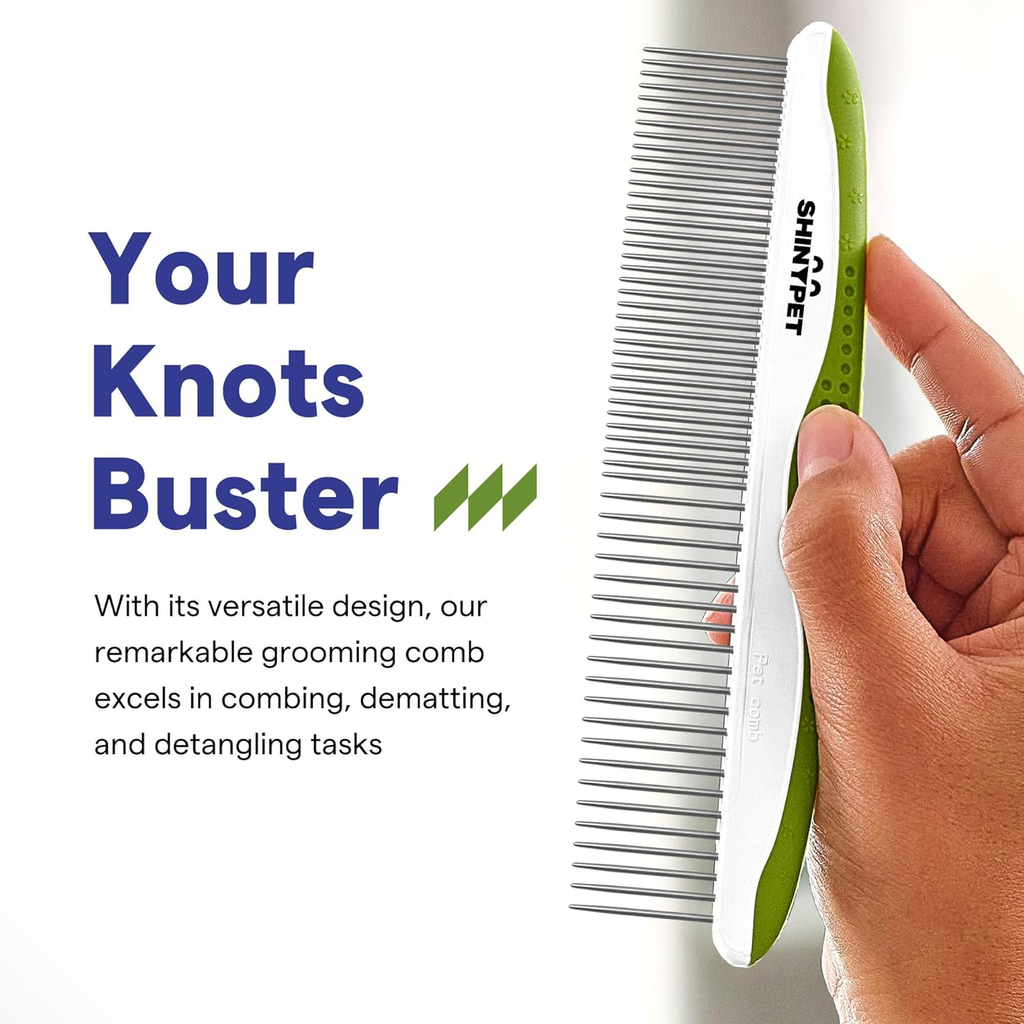Dog – Cat Comb – Removes Tangles, Knots, and Matted Fur