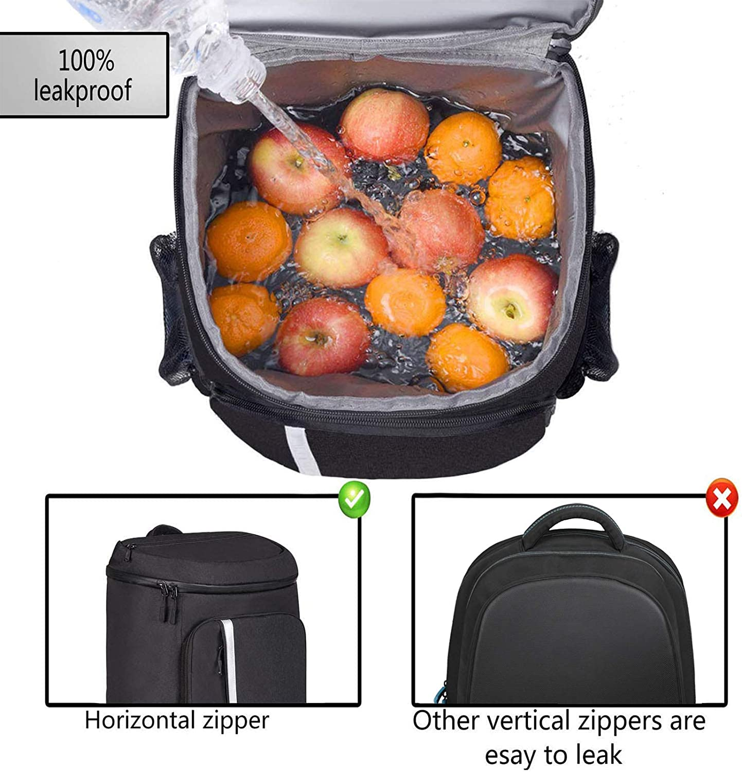 Leakproof Insulated Waterproof Backpack Cooler Bag