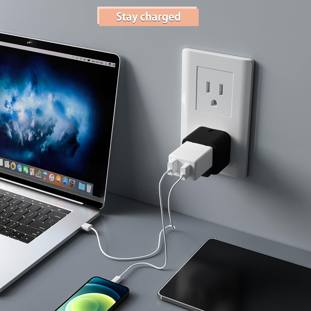 2P UK to US Plug Adapter, Universal Plug Adapter Plug