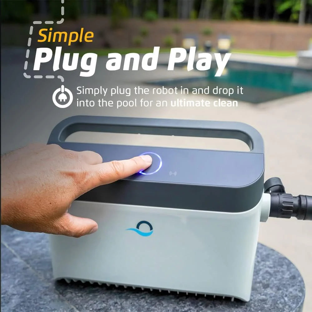 Dolphin Nautilus CC Robotic Pool Vacuum Cleaner All Pools up to 33 FT - Wall Climbing Scrubber Brush