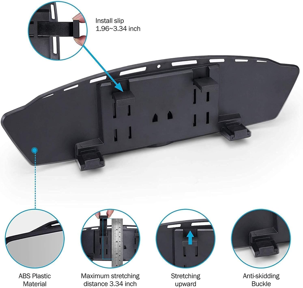 Verivue Universal Panoramic 12-Inch Rear View Mirror.
