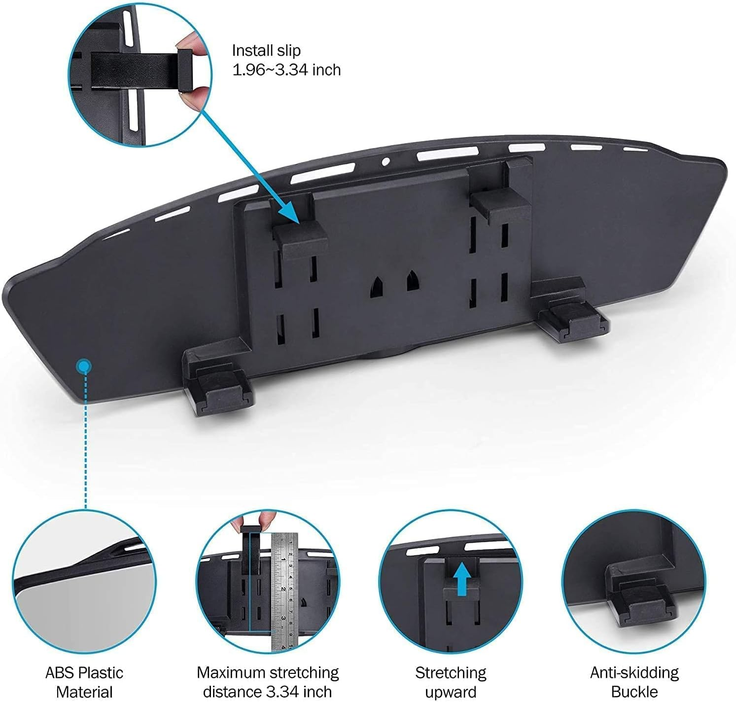 Verivue Universal Panoramic 12-Inch Rear View Mirror.
