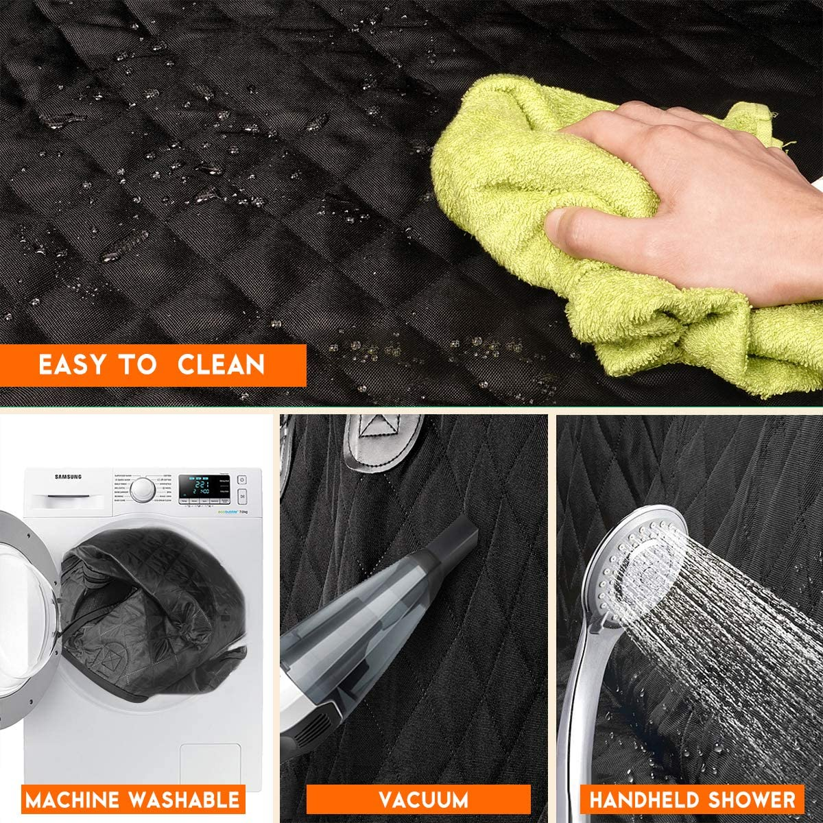 Premium Waterproof Dog Car Seat Cover