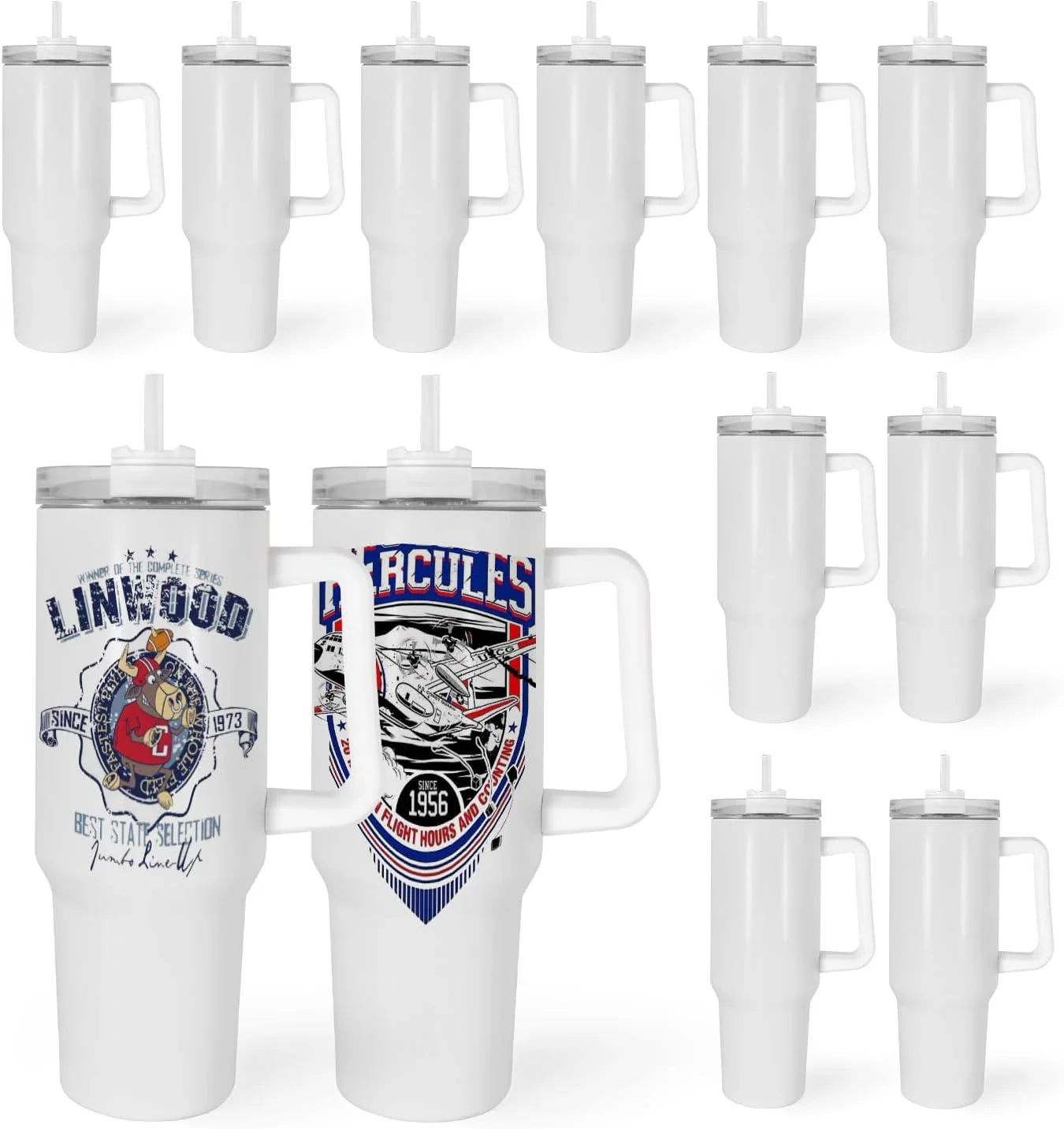 40 oz sublimation glass