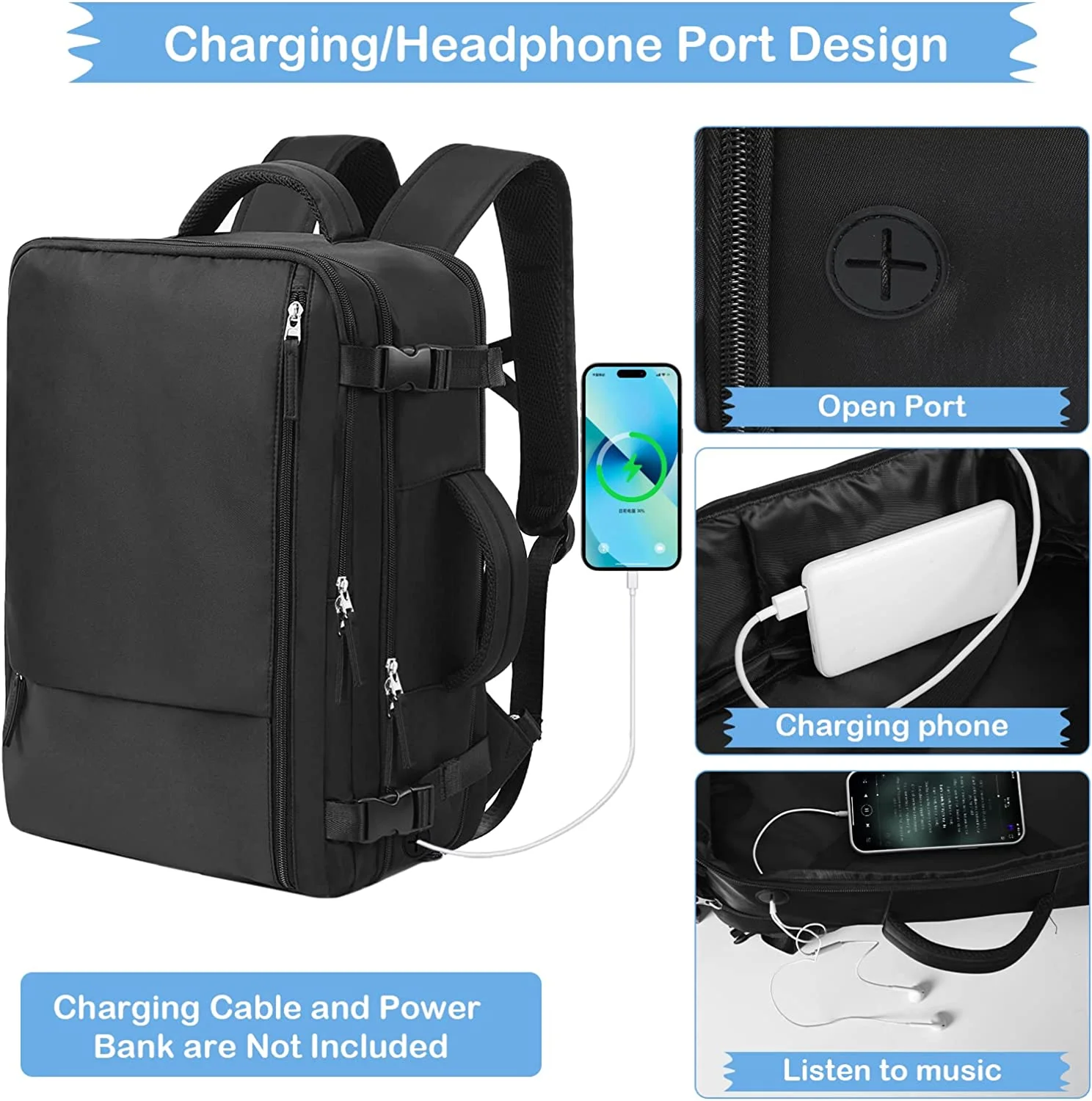 Extra Large Travel Backpack,Carry on Backpack