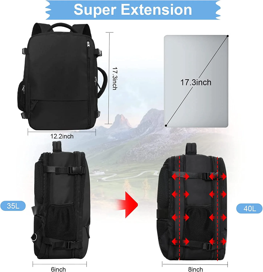 Extra Large Travel Backpack,Carry on Backpack