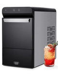 V2.0 Countertop Nugget Ice Maker | Self Cleaning Pellet Ice Maker | Open and Pour Refill | Stainless Steel Housing |