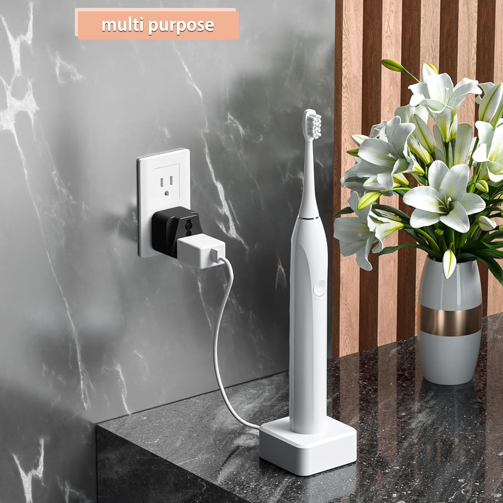2P UK to US Plug Adapter, Universal Plug Adapter Plug