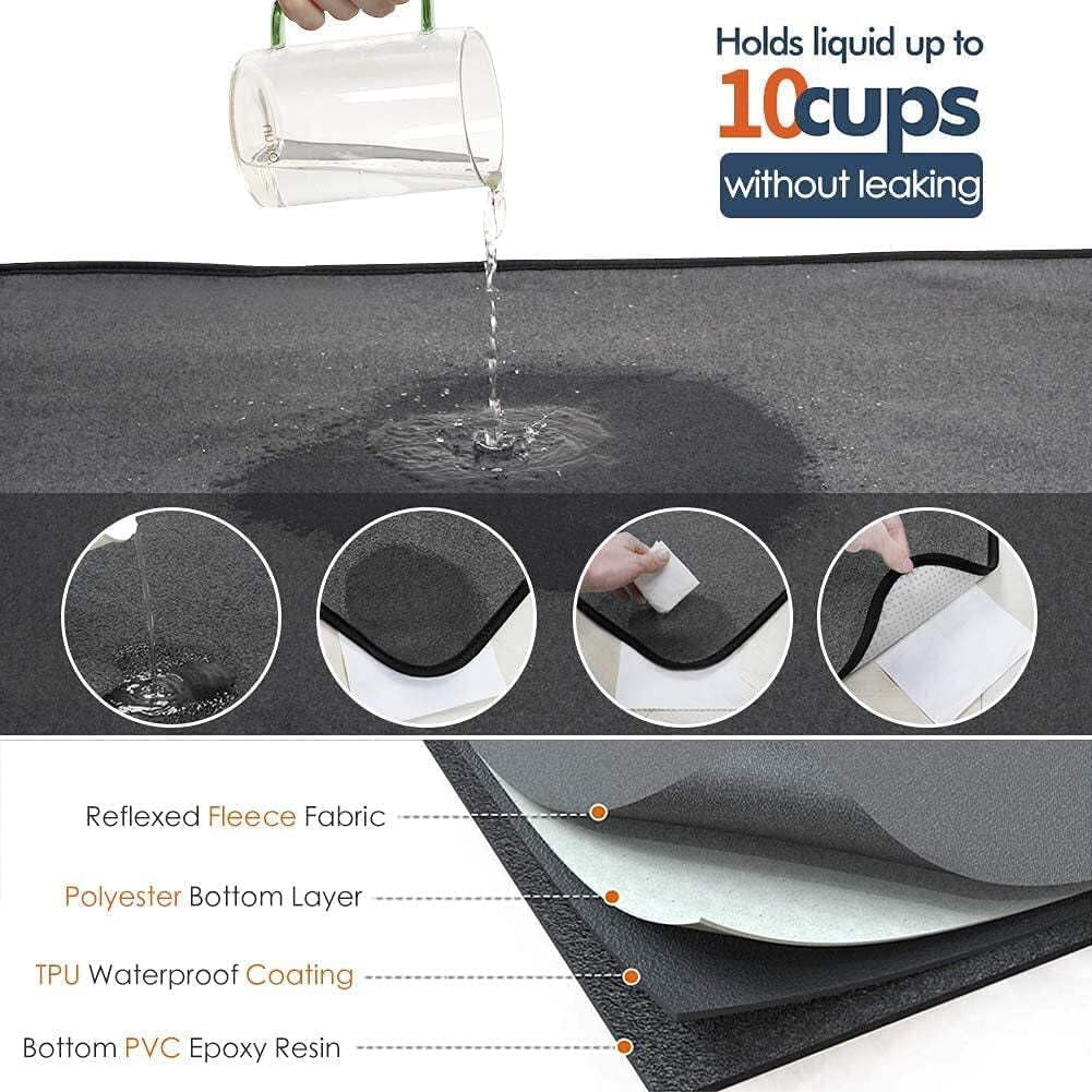 Washable Pee Pads for Dogs, Extra Large Reusable Dog Pee Pad, Waterproof Pet Mat.